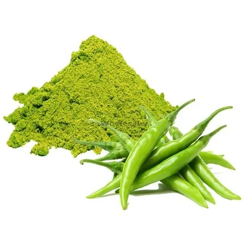 Green Chill Powder (हरी मिर्च पाउडर)